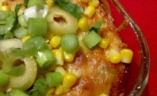 Chicken tamale pie