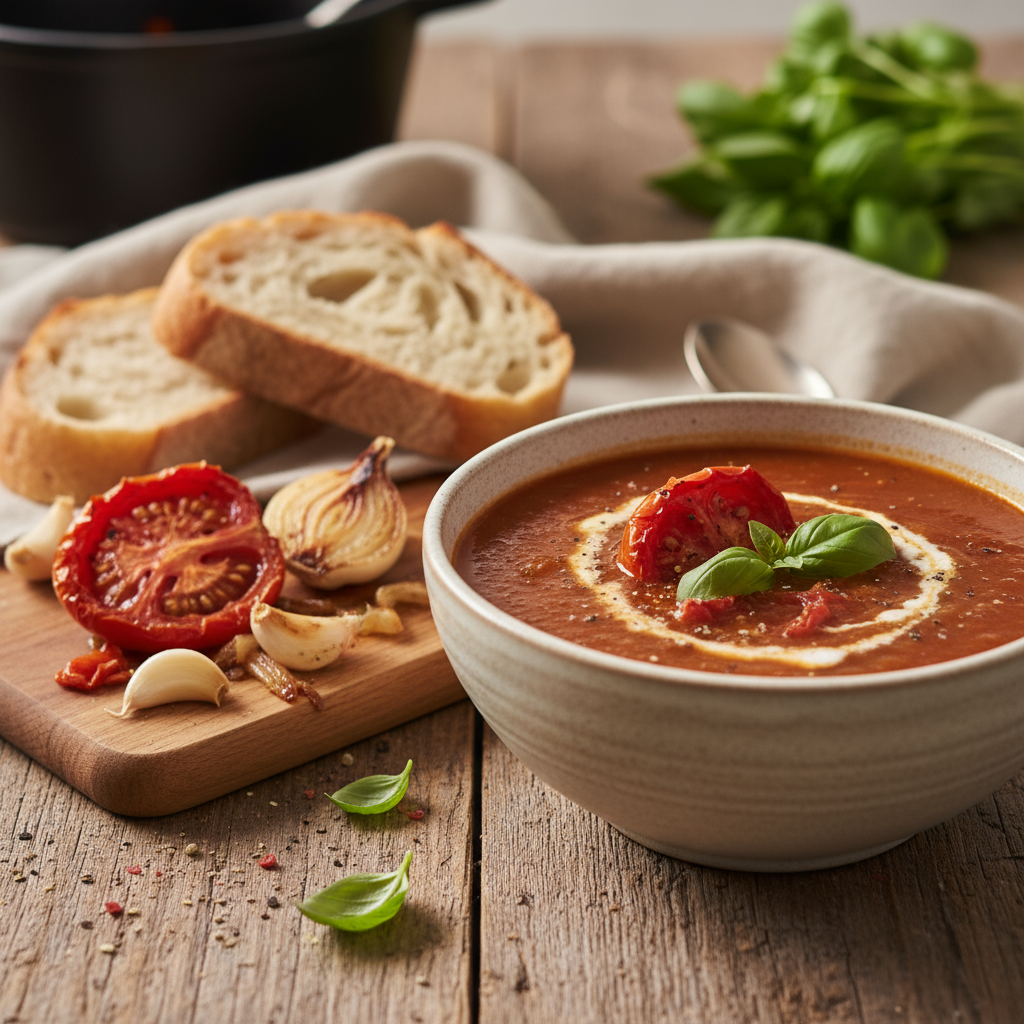 Roasted tomato soup