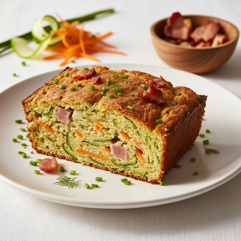 Paleo zucchini slice