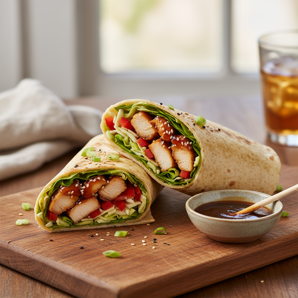 Teriyaki Chicken Wrap