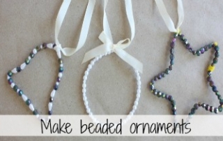 Make your own beaded ornaments