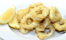 Quinoa calamari rings
