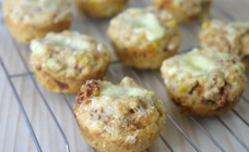 Corn and cheese savoury muffins