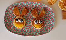 Easter Bunny pikelets