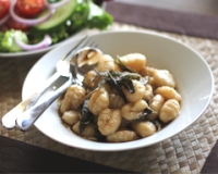 Gnocchi with brown butter and sage