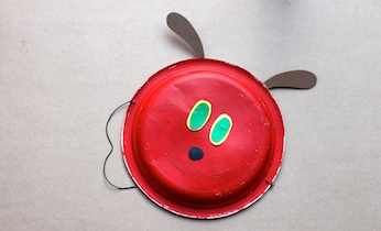 The Very Hungry Caterpillar mask on Kidspot