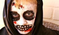Halloween face paint on Kidspot
