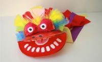 Make a puppet: Chinese dragon