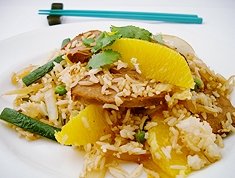 Duck and fried rice