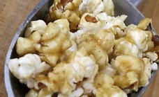 Spiced maple popcorn