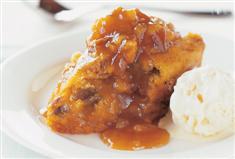 Sticky date pudding with caramel sauce