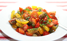 Tomato basil salad