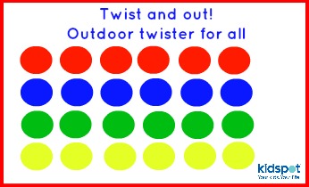 Twist and out! - Outdoor Twister for all