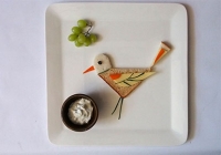 Cute Bird Sandwich