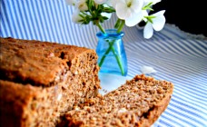 Hazelnut buttermilk and banana bread