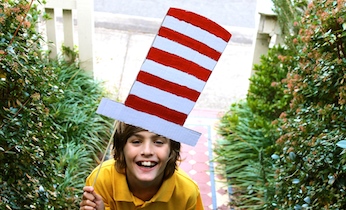 The Cat In The Hat easy hat idea on kidspot