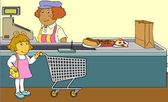 Kids Online – D.W.'s Supermarket 