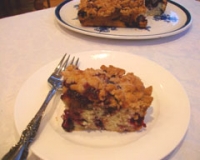 Blueberry buckle cake recipe