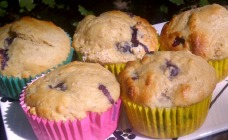 Blueberry and Buttermilk Muffins