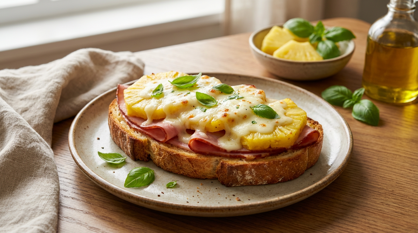 Ham and Pineapple Melt