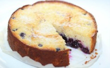 Blueberry buttermilk cake