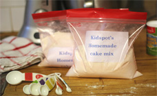 Homemade cake mix