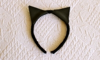 Black cat's ears headband on Kidspot