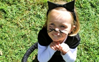 Homemade cat costume on Kidspot