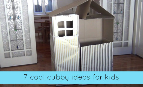 Cubby ideas for kids