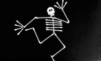 Cotton tip skeleton on Kidspot