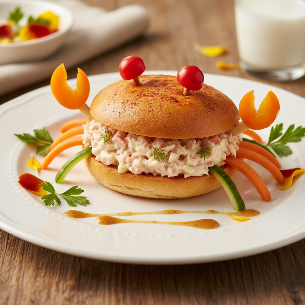 Snappy crab sandwich