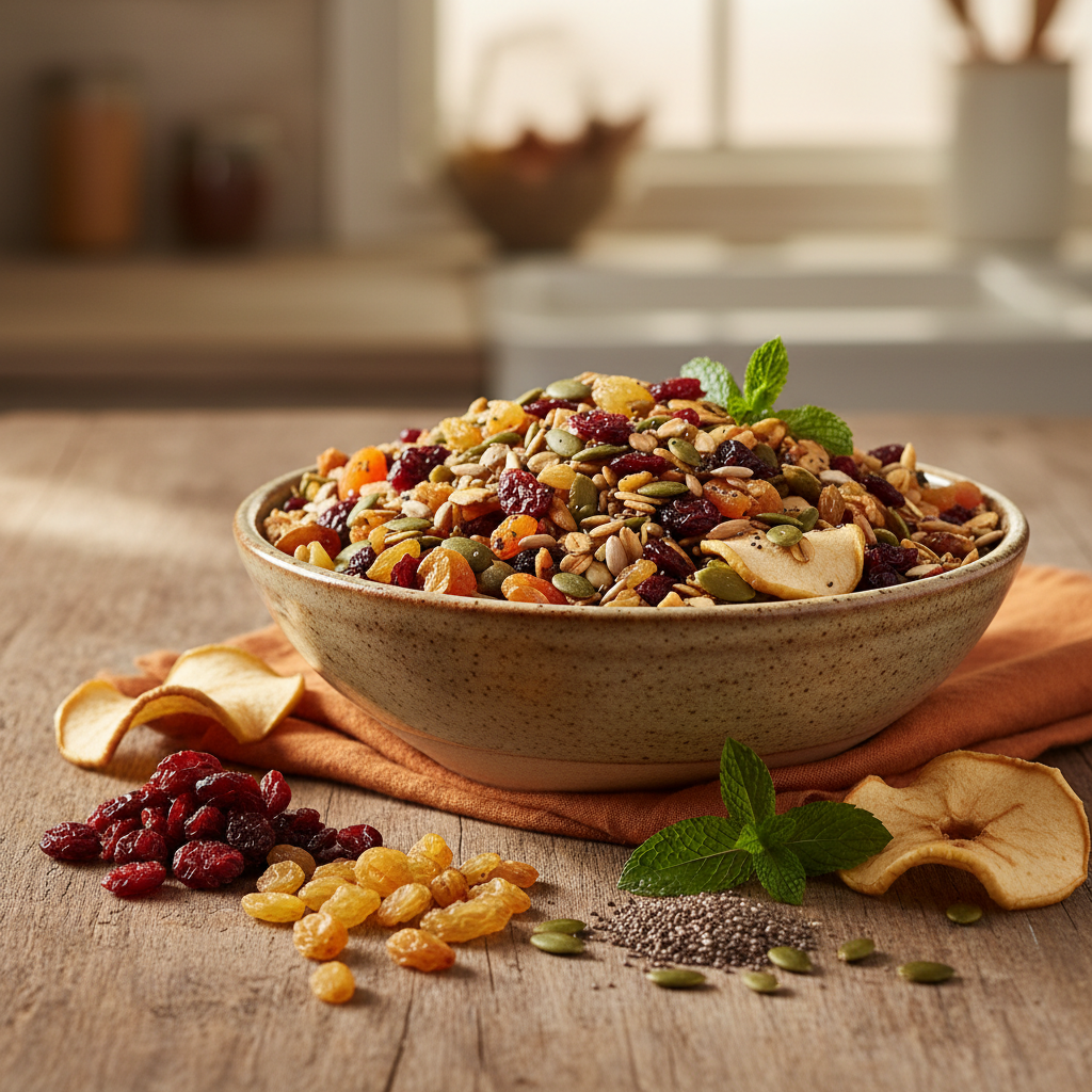 Nut-free trail mix