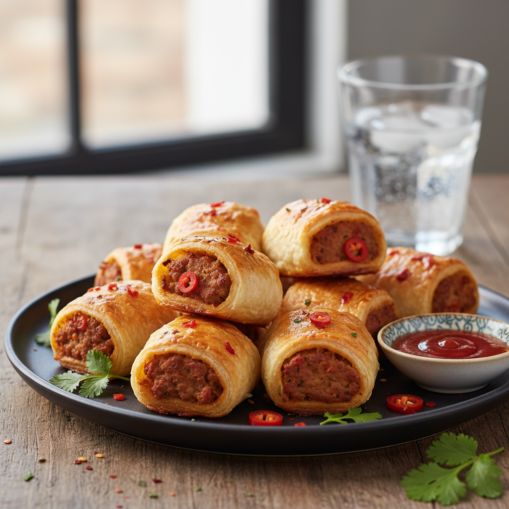 Sweet chilli rolls