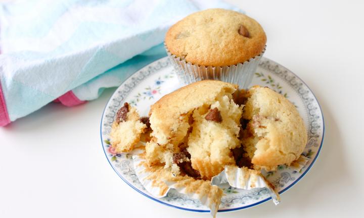 Easy chocolate chip muffins