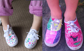 Decorate your own shoes