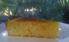 Flourless mandarin cake