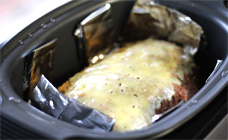 Slow cooker meatloaf