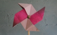origami windmill