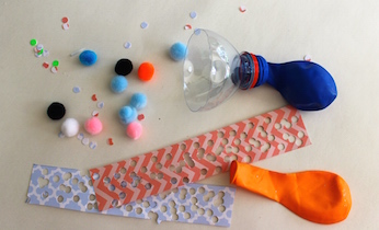 Make your own party poppers