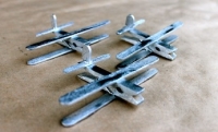 Peg aeroplane craft on Kidspot