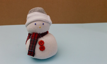 Sock snowman on Kidspot New Zealand