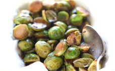 Balsamic Brussels sprouts