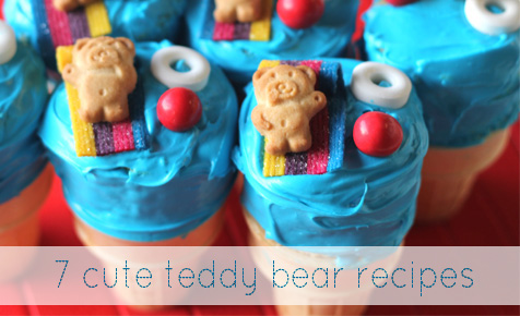 Cute teddy bear recipes