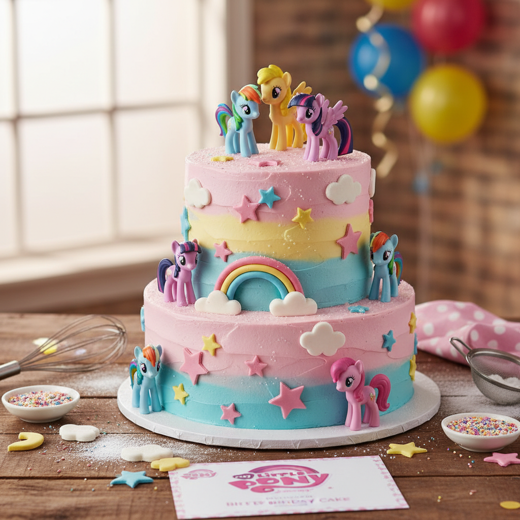 My Little Pony birthday cake recipe