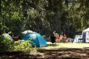 camping with kids