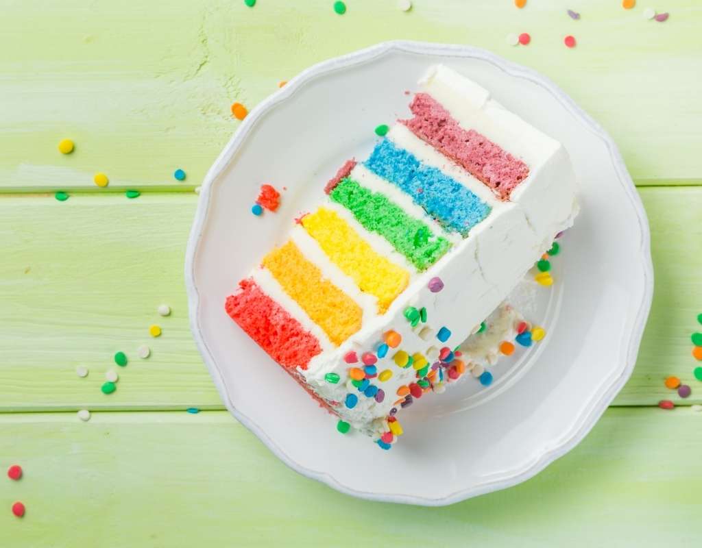Rainbow birthday party theme
