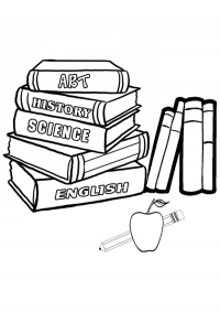 book colouring page