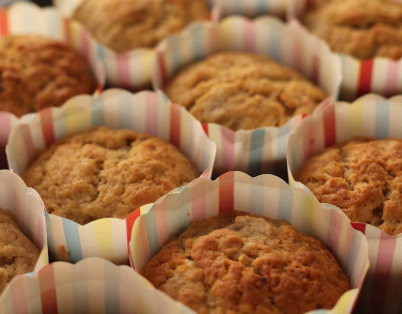 Banana and maple syrup muffins Recipes Kidspot NZ