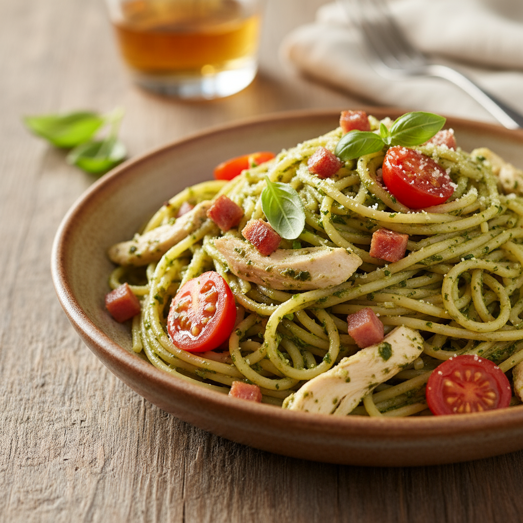 Gluten free chicken spaghetti