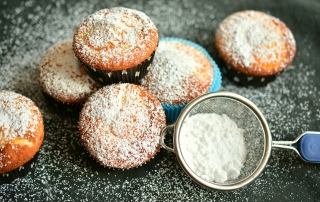 Basic vanilla muffins